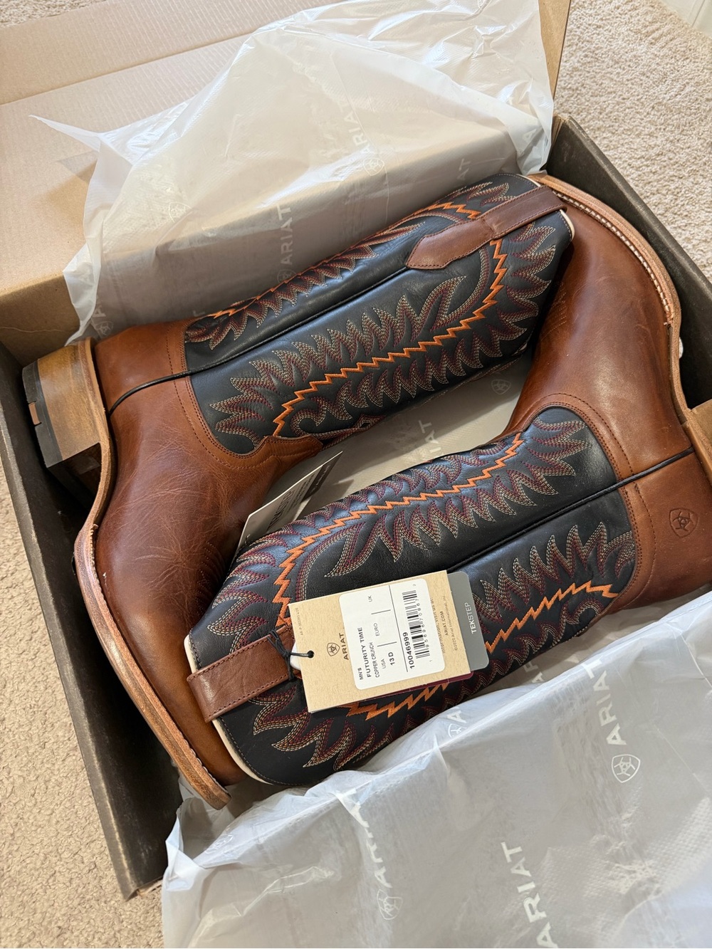 Ariat Futurity Time Cowboy Boot  - Size 13 D - NIB